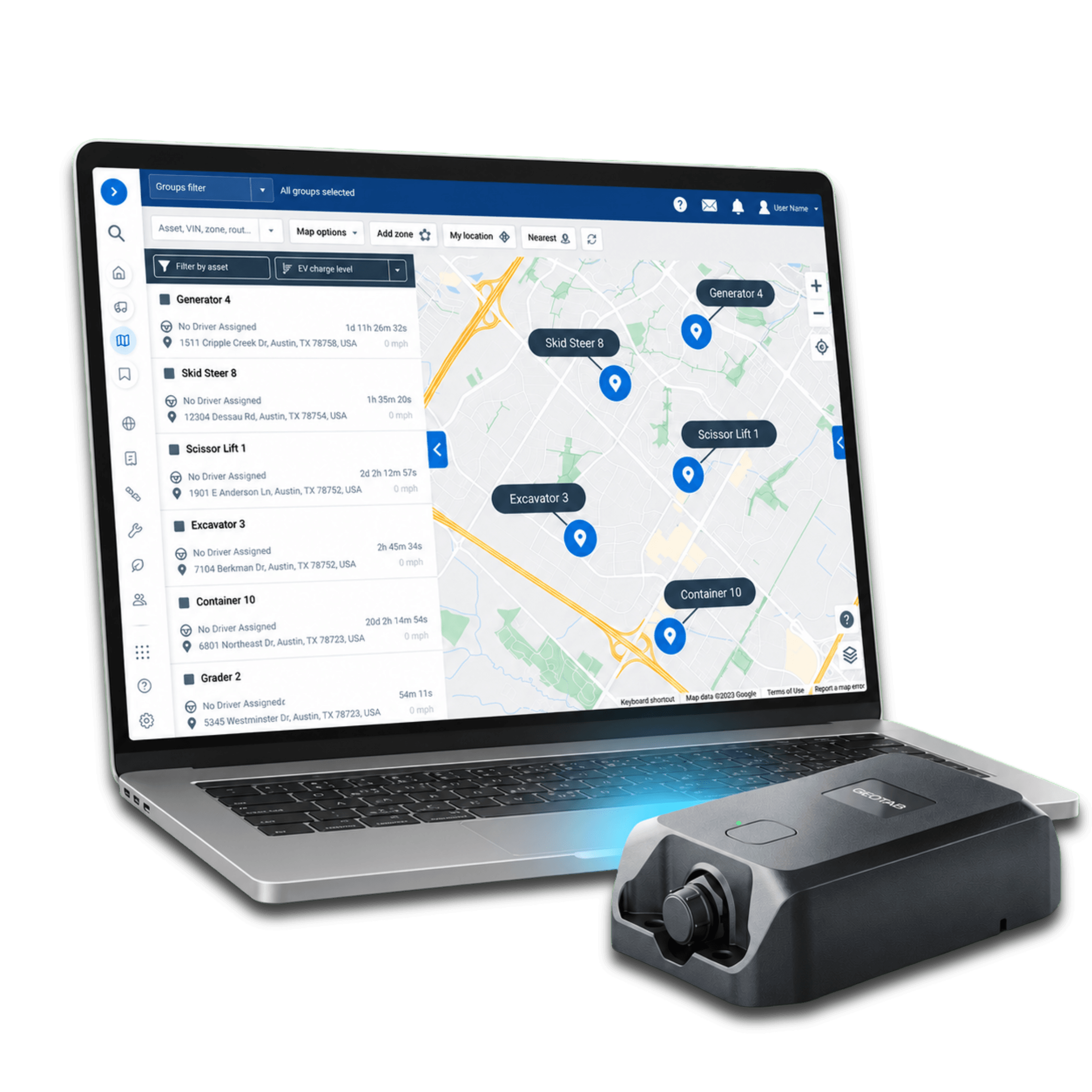 Geotab GO Anywhere Plus Satellite Tracker GPSFMS
